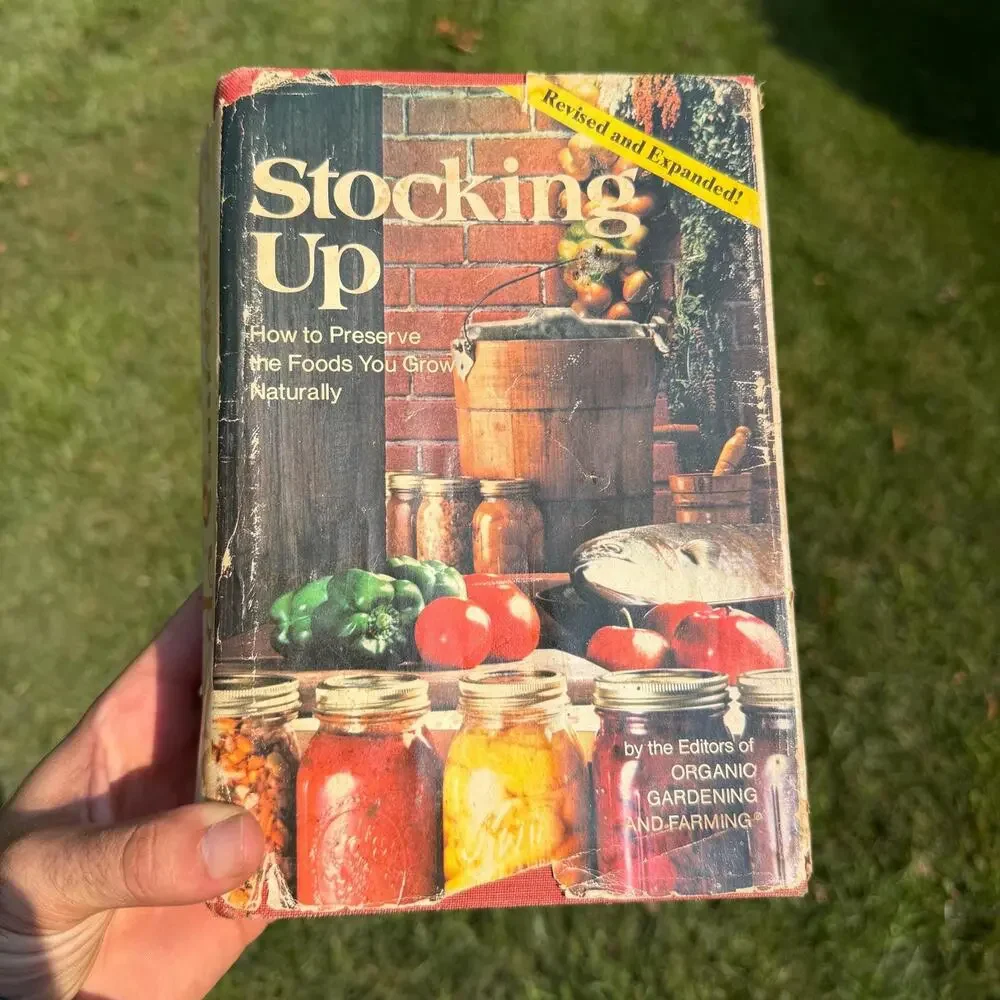 Stocking Up By Carol Stoner Food Processing Preserving Canning Recipes Hardcover
